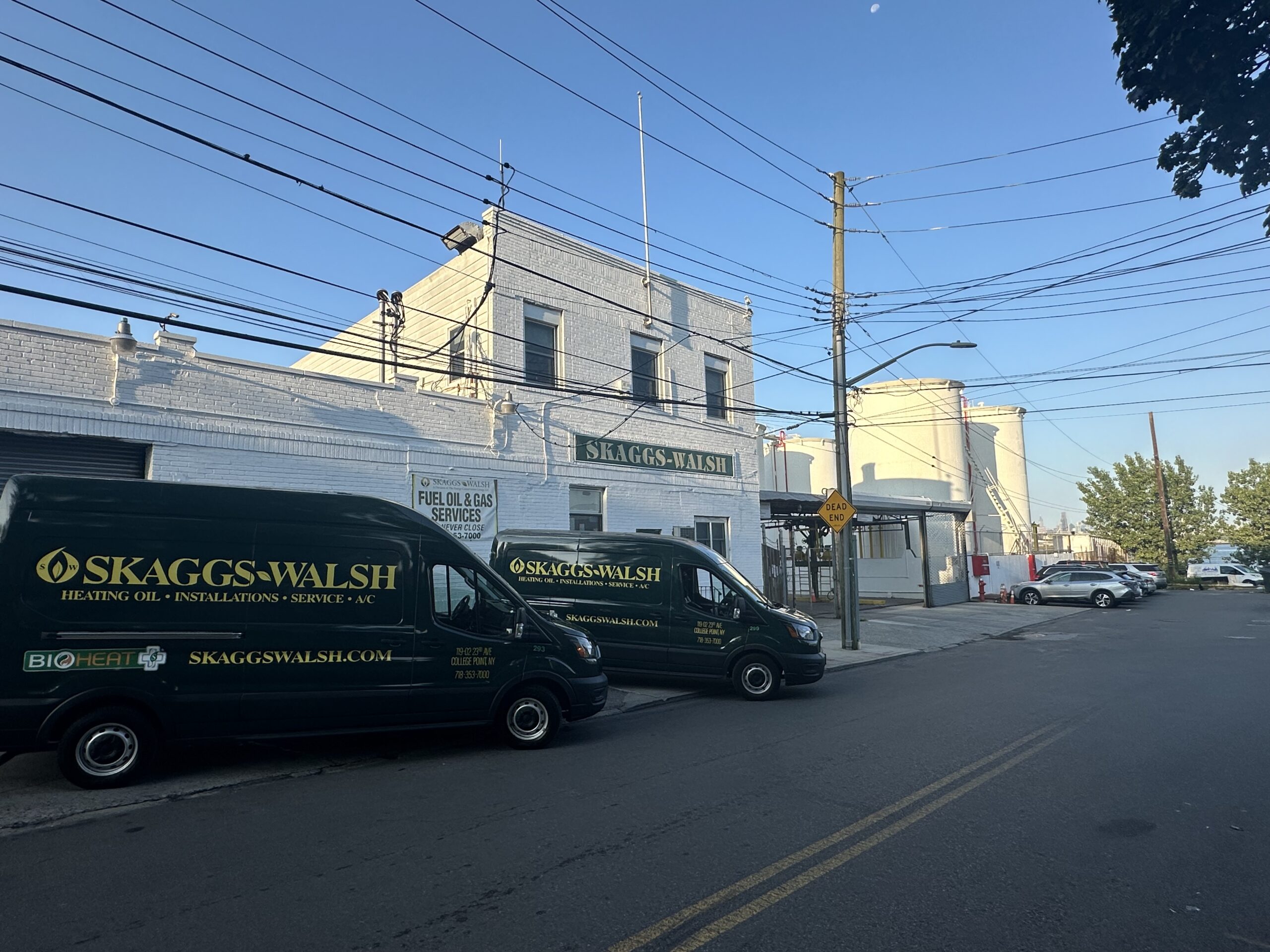 Skaggs walsh vans on street 3